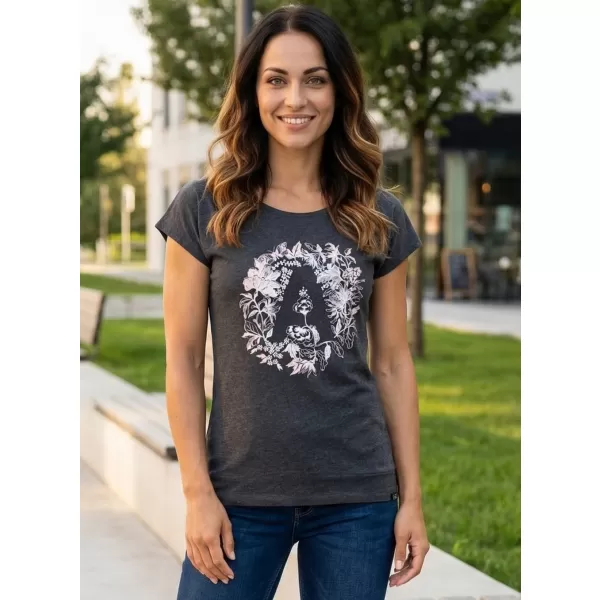  Tricou de damă ALPINE PRO GOYA 2 LTSM296 GRI ÎNCHIS 