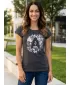 Tricou de damă ALPINE PRO GOYA 2 LTSM296 GRI ÎNCHIS