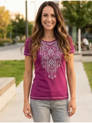 Cămaşă ALPINE PRO AMADORA LTSM442 VIOLET