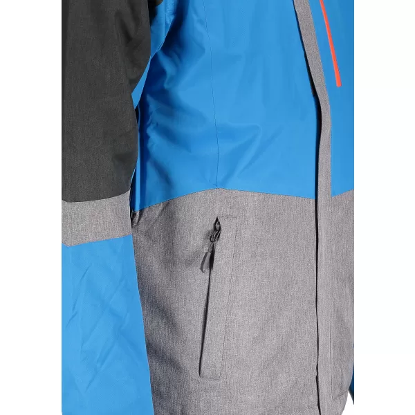 Geacă de schi pentru bărbați ALPINE PRO SARDAR 2 MJCM308 ALBASTRU 