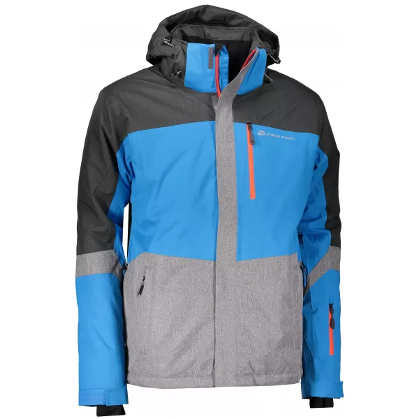  Geacă de schi pentru bărbați ALPINE PRO SARDAR 2 MJCM308 ALBASTRU 