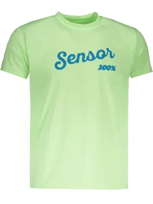 Tricou bărbătesc cu mânecă scurtă SENSOR COOLMAX FRESH PT LOGO 18100029 VERDE DESCHIS