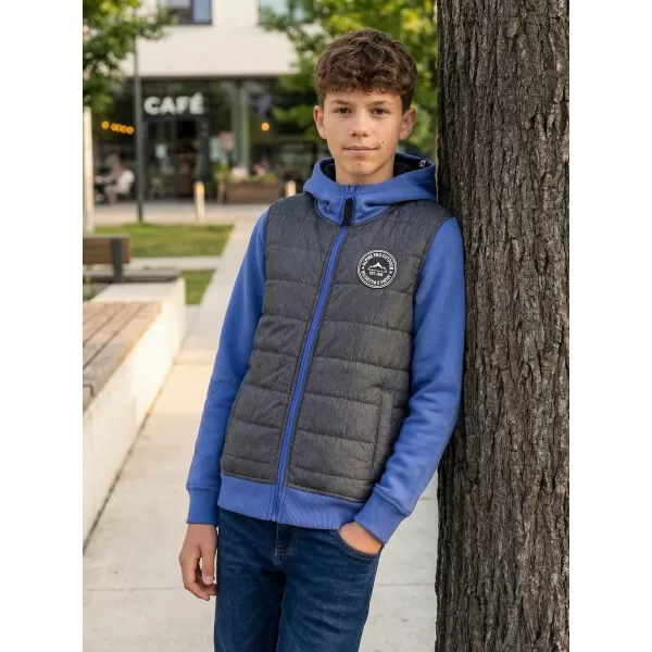  Hanorac pentru copii ALPINE PRO BALTHO KSWM092 ALBASTRU 
