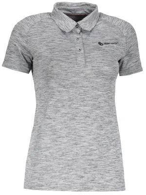 Tricou termic de damă cu guler SENSOR MOTION 18100037 GRI