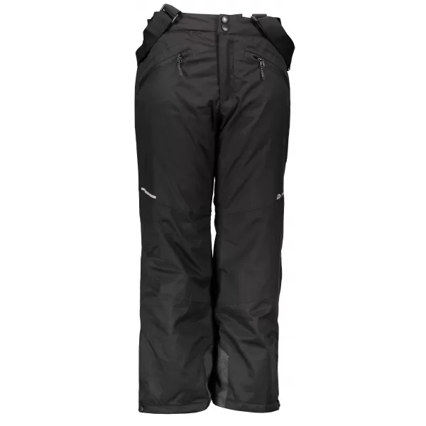  Pantaloni de schi pentru copii ALPINE PRO ANIKO 2 KPAM122 NEGRU 