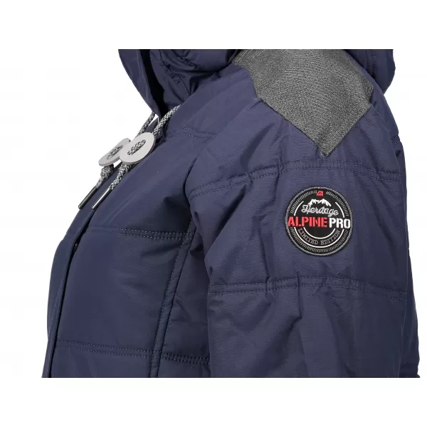  Geacă pentru femei ALPINE PRO ICYBA 4 LJCM259 ALBASTRU ÎNCHIS 