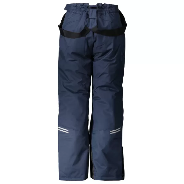  Pantaloni de schi pentru copii ALPINE PRO ANIKO 2 KPAM122 ALBASTRU ÎNCHIS 