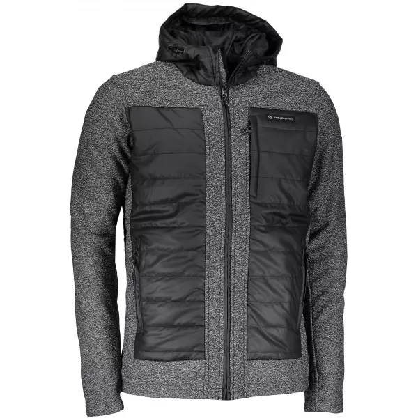  Jacheta pentru bărbați ALPINE PRO NISIF 2 MJCM282 NEGRU 