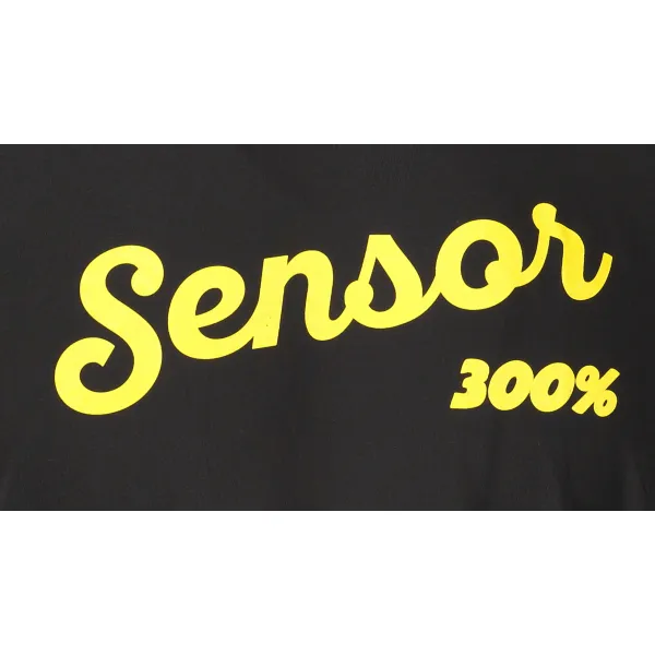  Tricou bărbătesc cu mânecă scurtă SENSOR COOLMAX FRESH PT LOGO 18100030 NEGRU 