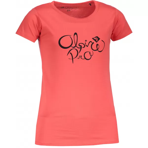  Cămașa fetei ALPINE PRO SHAGO KTSM171 ROŞU 