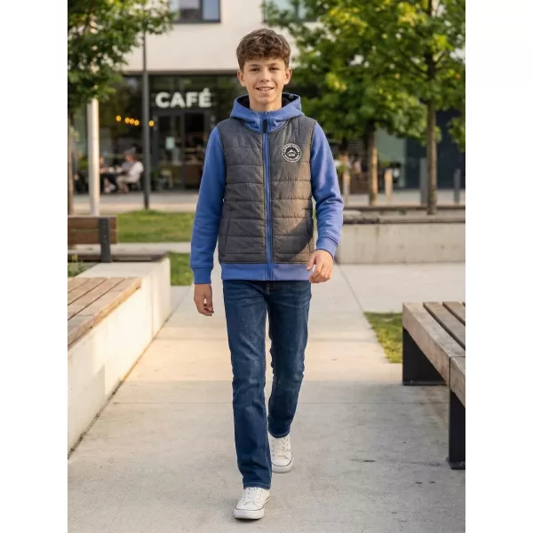  Hanorac pentru copii ALPINE PRO BALTHO KSWM092 ALBASTRU 