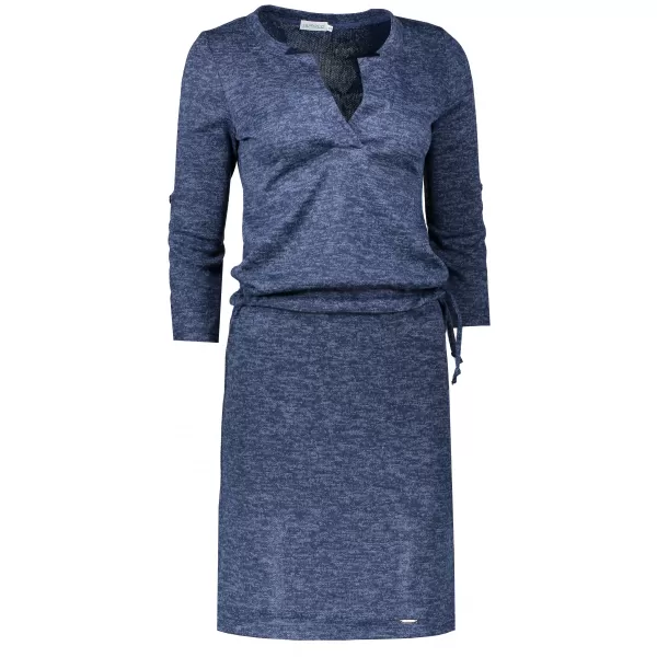  Rochie NUMOCO AGATA 161-8 EVIDENȚIERI ALBASTRE 