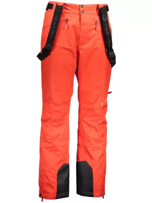 Pantaloni de schi pentru bărbați ALPINE PRO SANGO 6 MPAM312 ROŞU