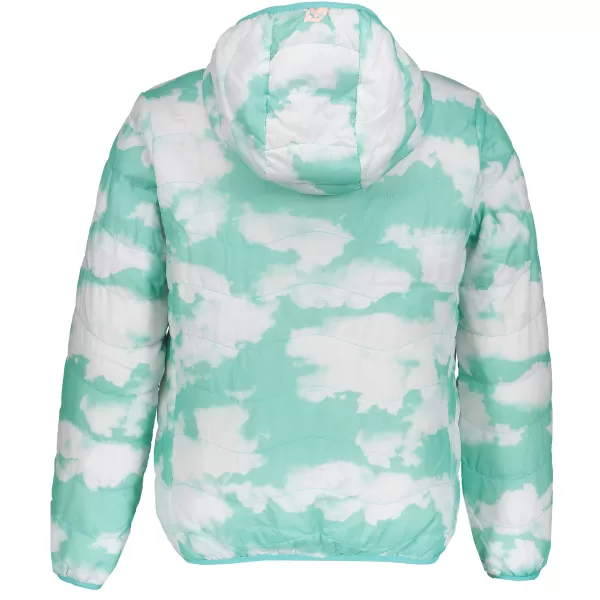  Geaca reversibila pentru copii ALPINE PRO ICERO KJCM131 VERDE 