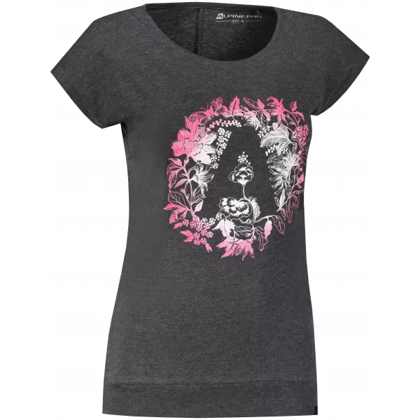  Tricou de damă ALPINE PRO GOYA 2 LTSM296 NEGRU 