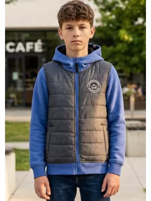 Hanorac pentru copii ALPINE PRO BALTHO KSWM092 ALBASTRU