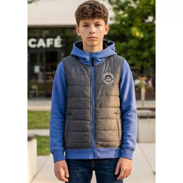  Hanorac pentru copii ALPINE PRO BALTHO KSWM092 ALBASTRU 