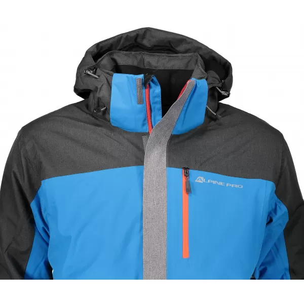  Geacă de schi pentru bărbați ALPINE PRO SARDAR 2 MJCM308 ALBASTRU 