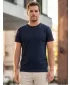 Cămaşă SAM 73 BALOK MTSL333 DENIM ÎNTUNECAT