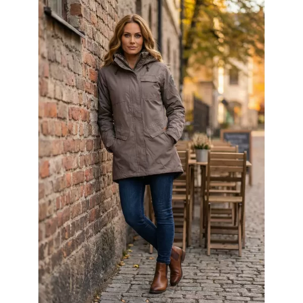  Palton de damă TORSTAI JESSICA 41215217090 KAKI ÎNCHIS 