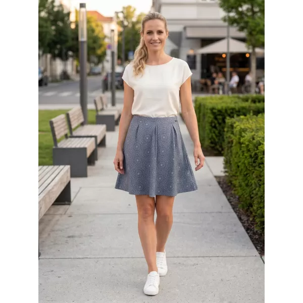  Fusta doamnelor SAM 73 LORA LSKL123 DENIM 