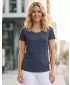 Tricou pentru femei cu mâneci scurte SAM 73 WT 761 ALBASTRU ÎNCHIS