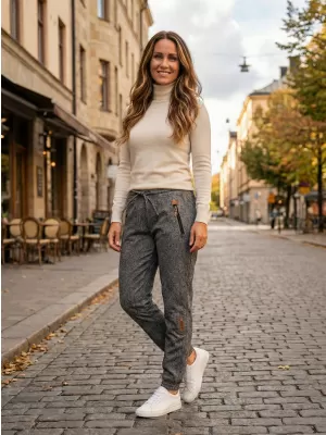 Pantaloni de dama TORSTAI NICKY 41104250829 GRI