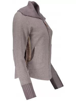 Hanorac de dama TORSTAI ROMY 41525230090 KAKI ÎNCHIS