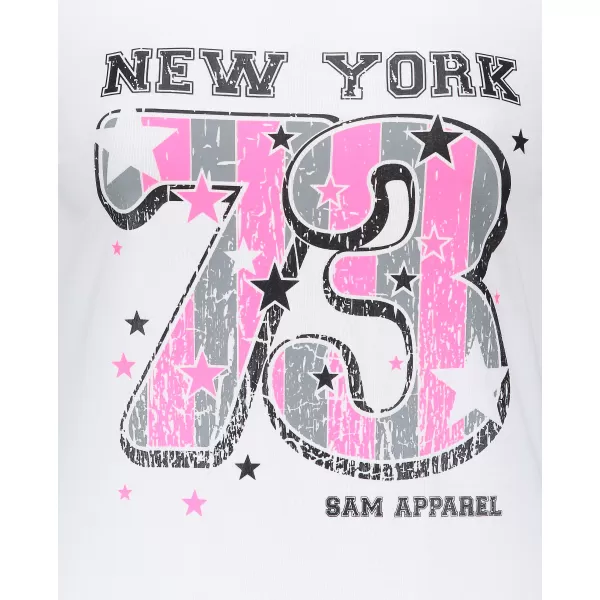 Tricou pentru femei cu mâneci lungi SAM 73 WT 765 ALB 