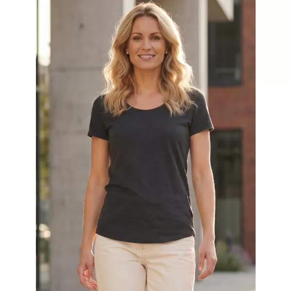  Tricou pentru femei cu mâneci scurte SAM 73 WT 761 NEGRU 
