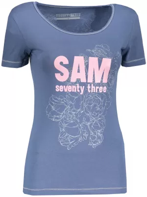 Cămaşă SAM 73 JAMINA 2 LTSL360 DENIM