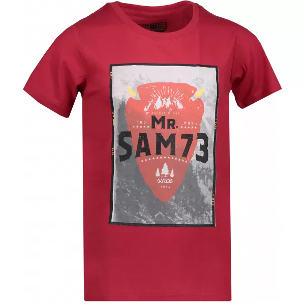  Cămașă de băieți SAM 73 BOTIL KTSL126 ROŞU 