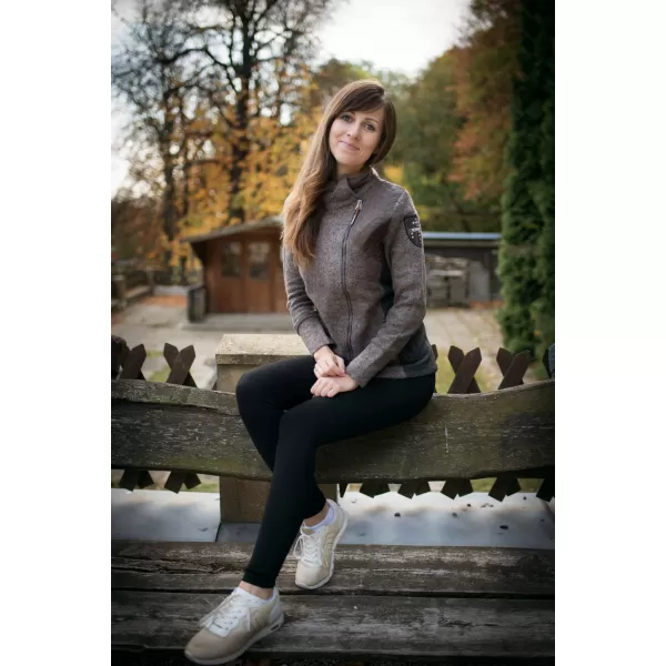  Hanorac de dama TORSTAI WICKAN 41532214090 KAKI ÎNCHIS 