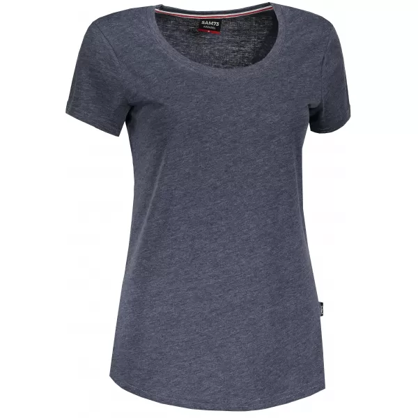  Tricou pentru femei cu mâneci scurte SAM 73 WT 761 ALBASTRU ÎNCHIS 