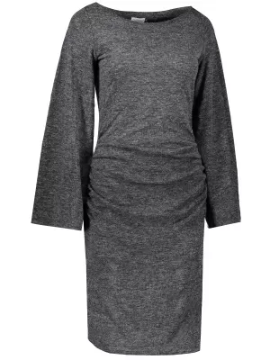 Rochie pentru femei Numoco A185-1 Black Melange NOMOCO1
