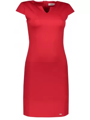 Rochie NUMOCO A132-2 ROŞU