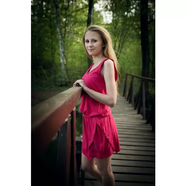  Rochie ALTISPORT TULDA LSKN196 ROZ 