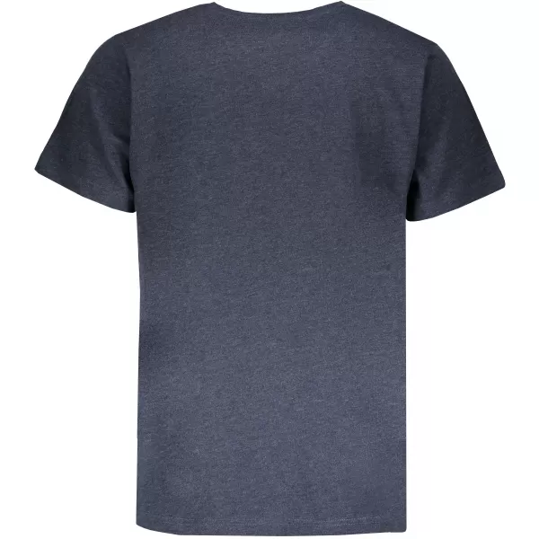  Tricou pentru bărbați cu mâneci scurte ALTISPORT ZORK MTSN423 ALBASTRU INCHIS 