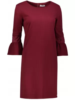 Rochie NUMOCO MARGARET A190-8 BURGUNDIA