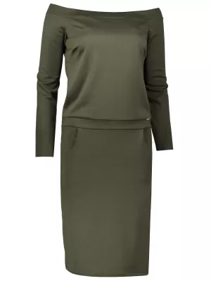 Rochie NUMOCO A225-1 KAKI