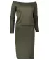 Rochie NUMOCO A225-1 KAKI