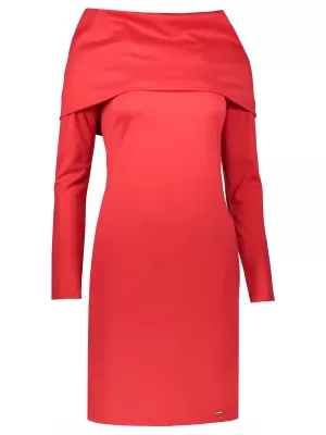 Rochie NUMOCO A131-9 ROŞU