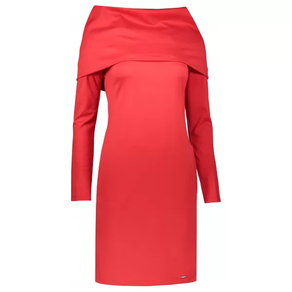  Rochie NUMOCO A131-9 ROŞU 