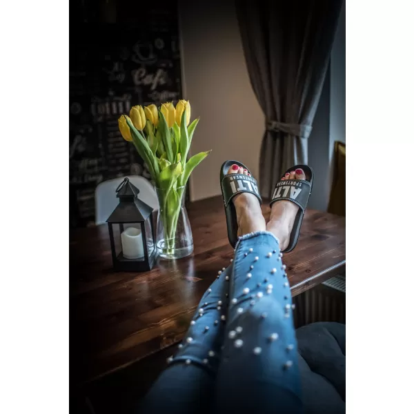  Papuci de damă ALTISPORT CHORD UBTN187 NEGRU 