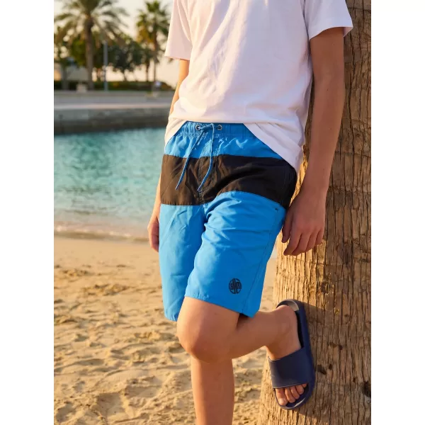  Pantaloni scurți de băieți SAM 73 BS 515 ALBASTRU STRĂLUCITOR 