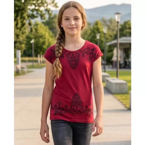  Tricou de fată cu mâneci scurte SAM 73 GT 525 ROŞU 