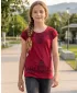 Tricou de fată cu mâneci scurte SAM 73 GT 525 ROŞU