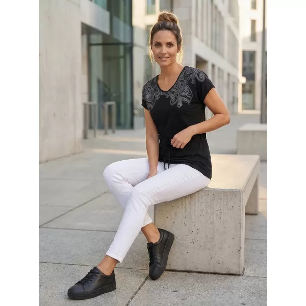  Cămaşă SAM 73 CHARYNA LTSN512 NEGRU 