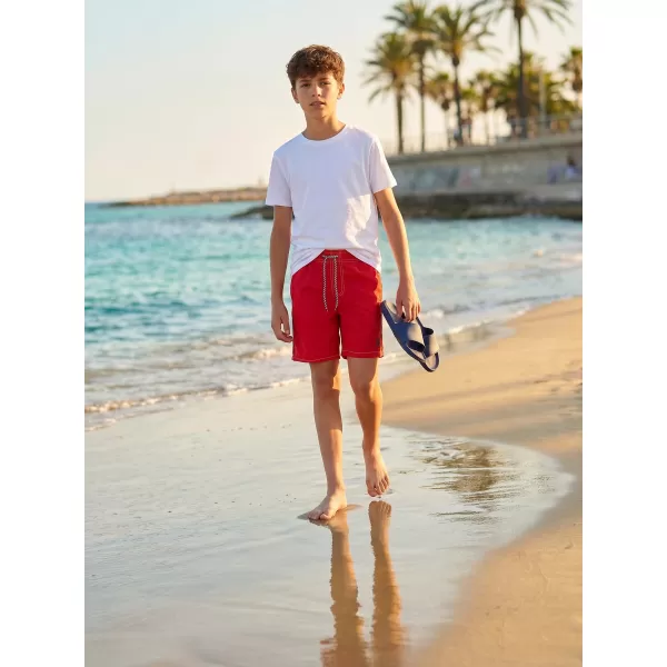  Pantaloni scurți de băieți SAM 73 BS 517 ROŞU 