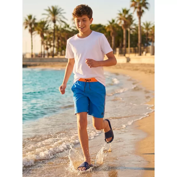  Pantaloni scurți de băieți SAM 73 BS 516 ALBASTRU STRĂLUCITOR 